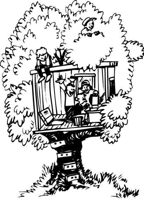 Magic Tree House Coloring Pages Printable